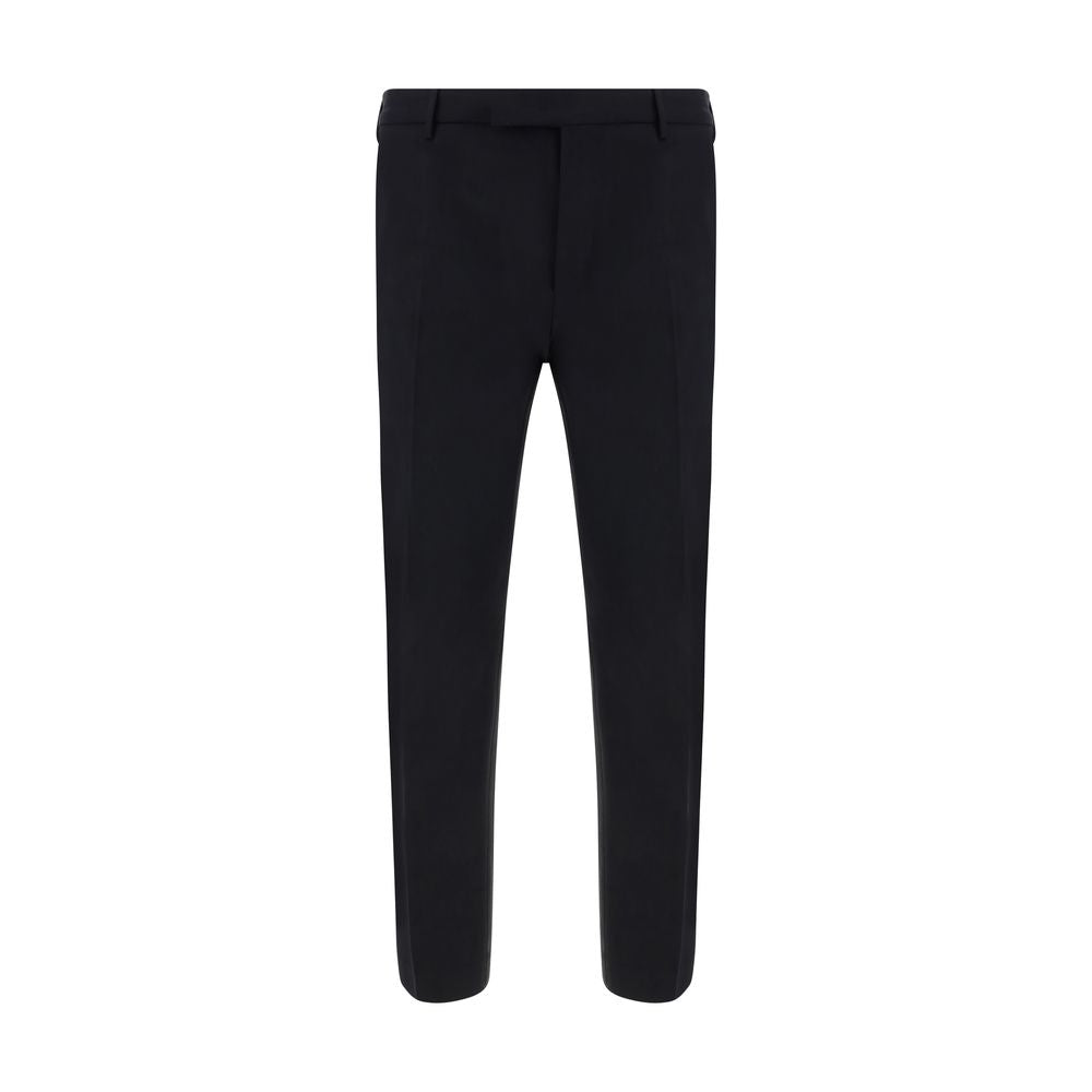 PT Pantaloni TORINO Schwarze Zigarettenhose aus Elasthan