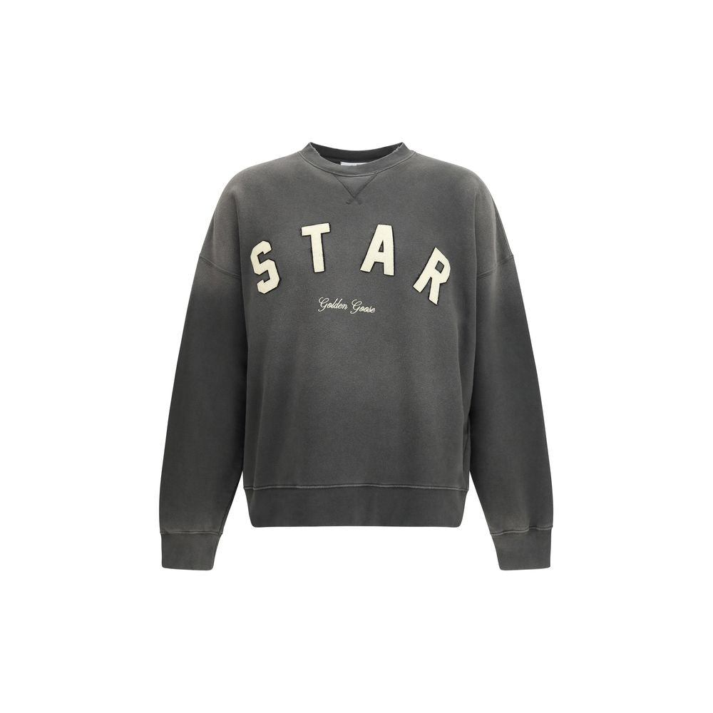 Golden Goose Grauer Baumwollpullover
