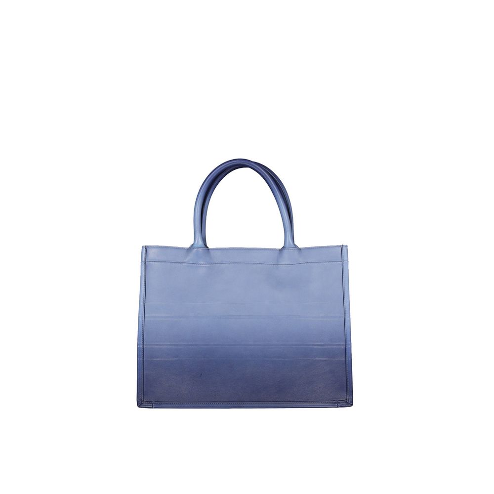 Dior Tasche aus blauem Kalbsleder