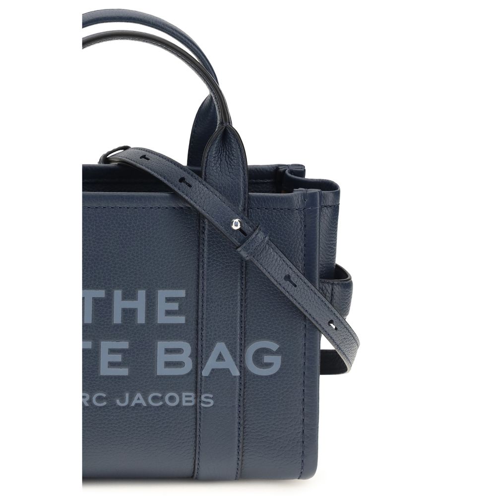 Marc Jacobs Handtasche aus blauem Kalbsleder Bos Taurus