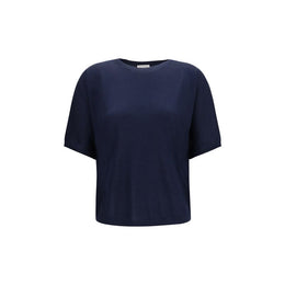 Brunello Cucinelli Blauer Kaschmir-Strickweste