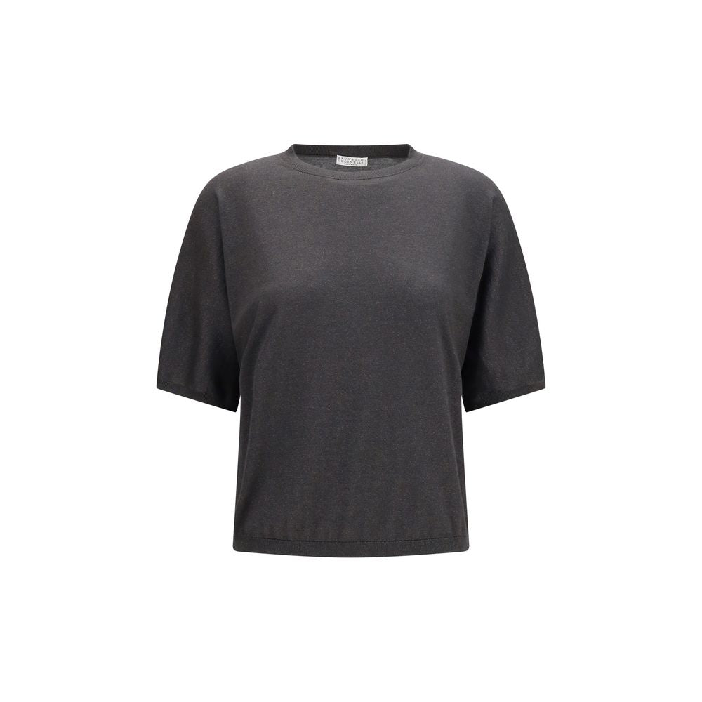 Brunello Cucinelli Grauer Kaschmirpullover