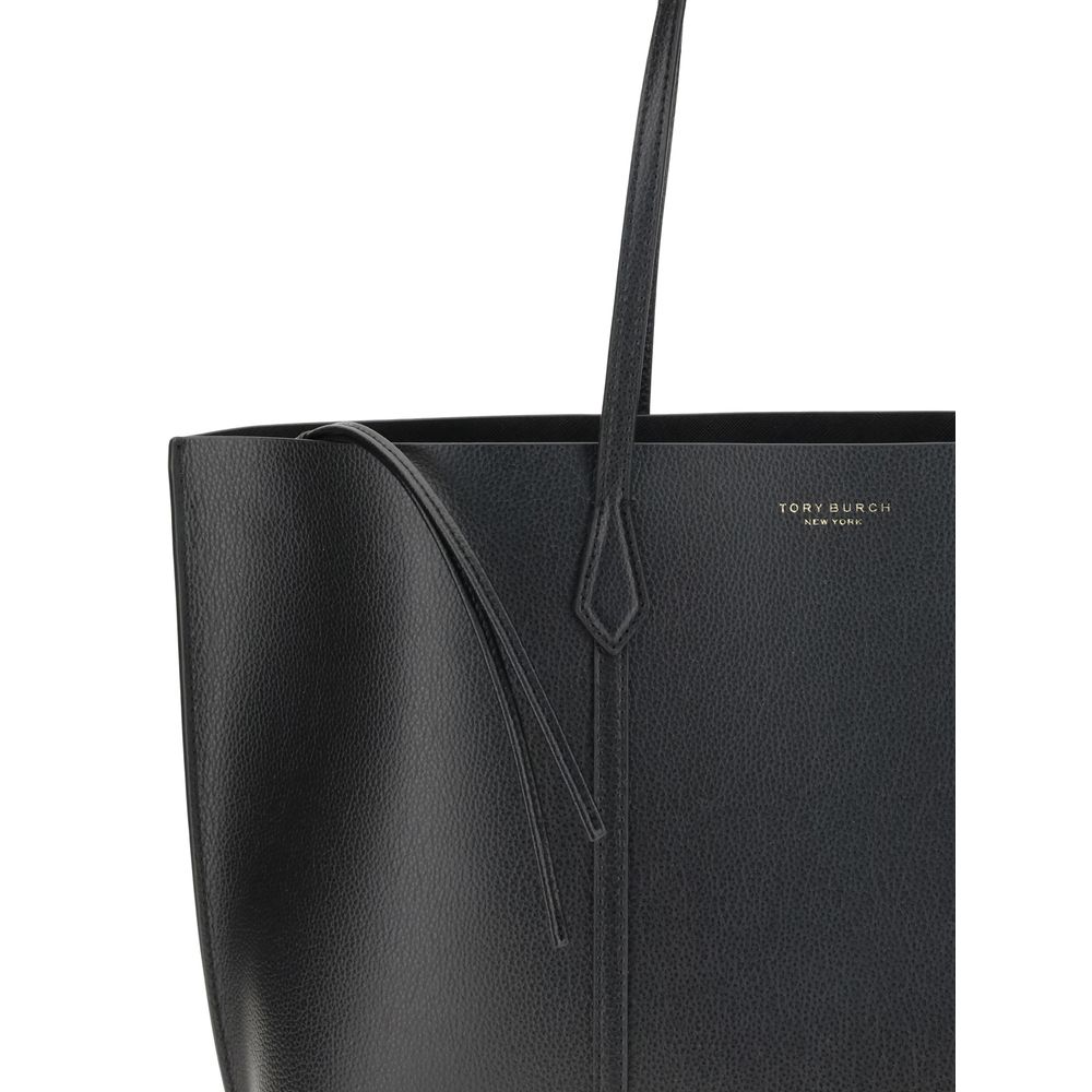 Tory Burch Schwarze Kalbsleder Bos Taurus Handtasche