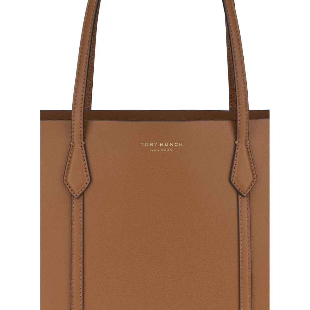 Tory Burch Braune Kalbsleder Bos Taurus Handtasche