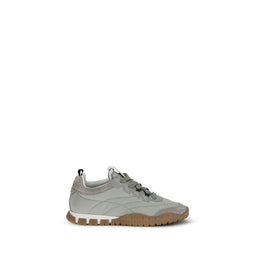 Miu Miu Graue Sportschuhe aus recyceltem Polyamid
