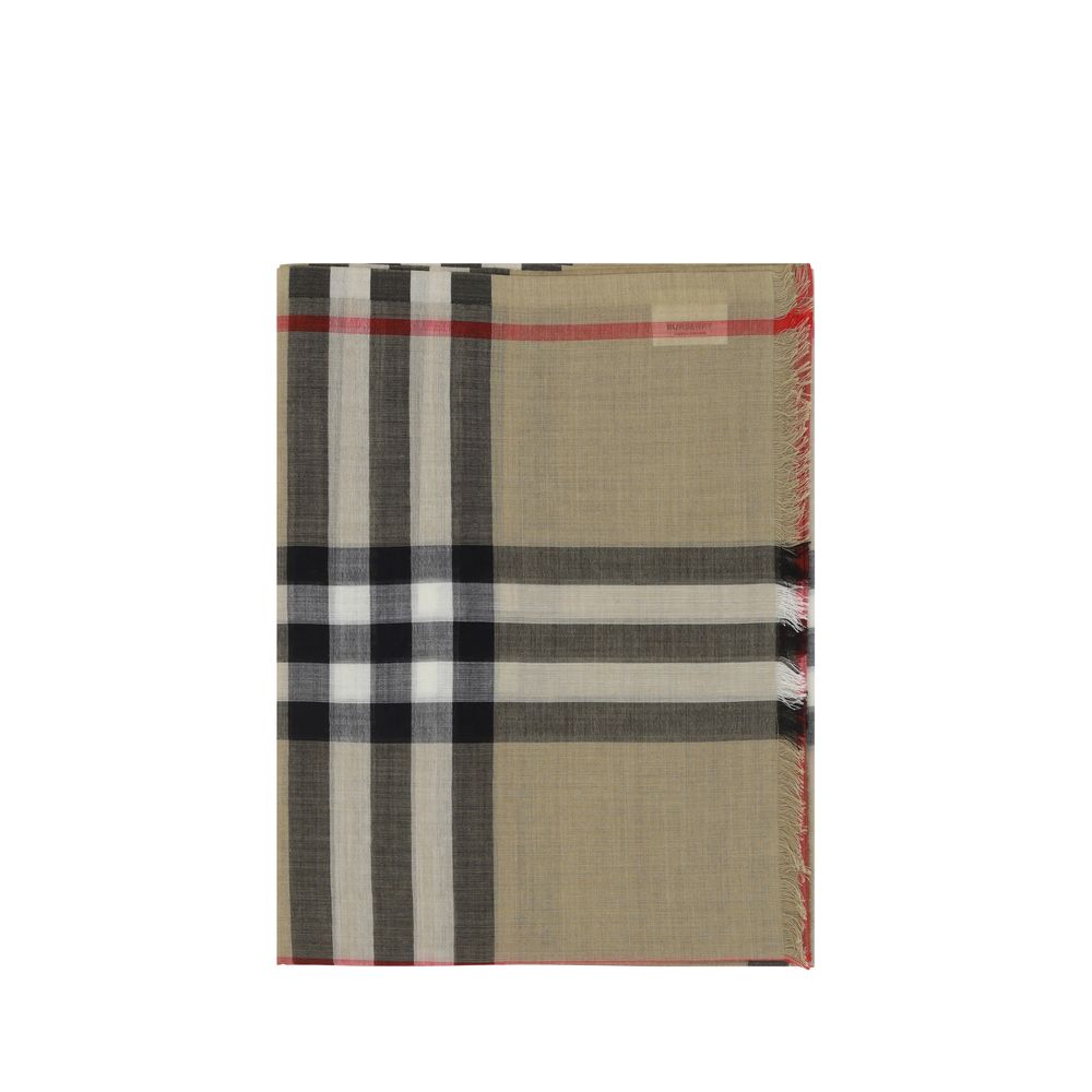 Burberry Beige Wollschal Aries