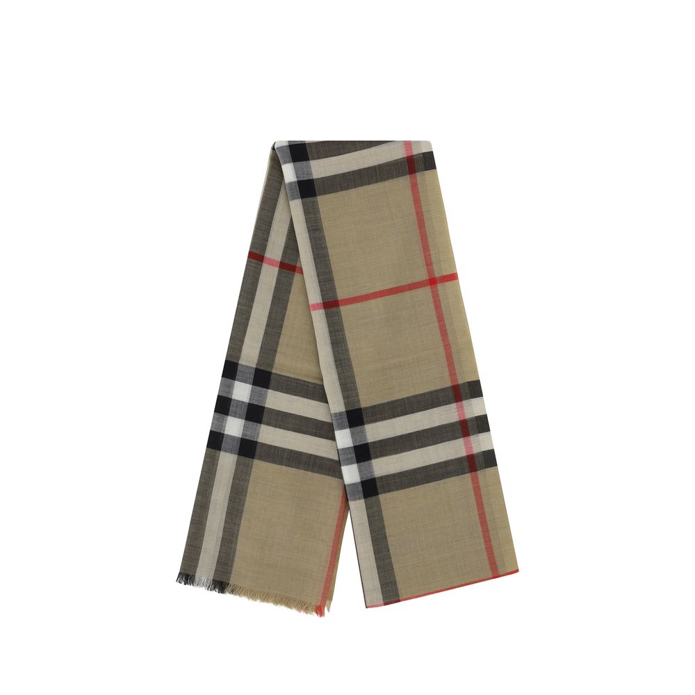 Burberry Beige Wollschal Aries