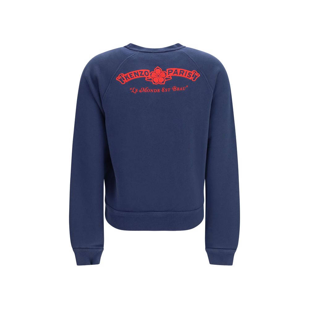 Kenzo Blauer Baumwoll-Sweatshirt