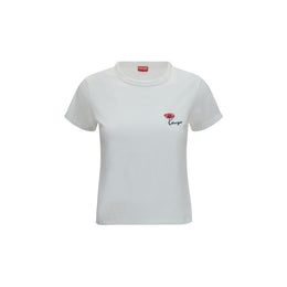 Kenzo Weißes Baumwoll-T-Shirt