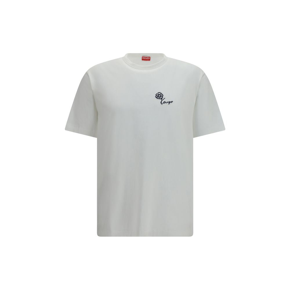 Kenzo Weißes Baumwoll-T-Shirt