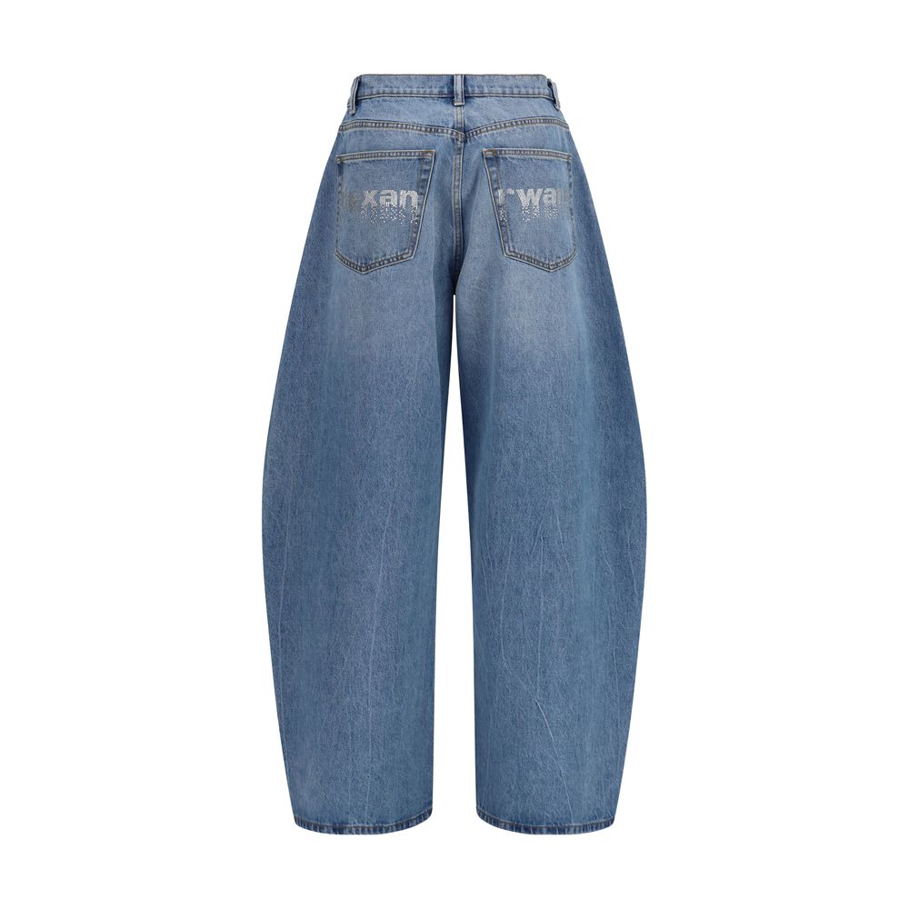 Alexander Wang Blaue Baumwolljeans Denim