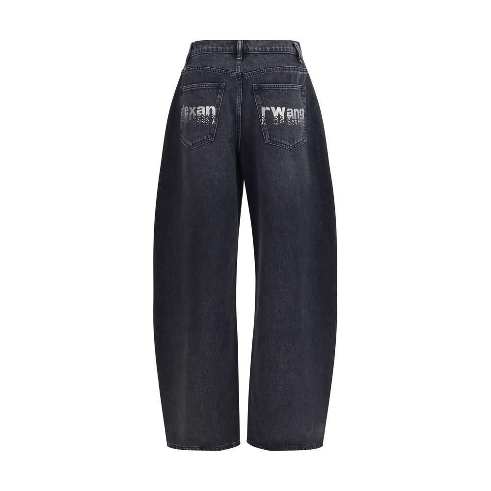 Alexander Wang Schwarze Baumwolljeans Denim
