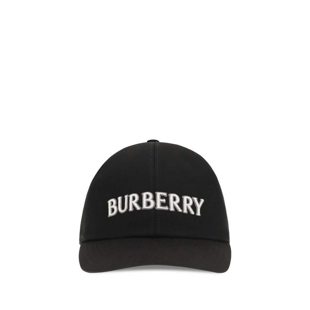 Burberry Schwarze Baumwollkappe (Baseball Cap)