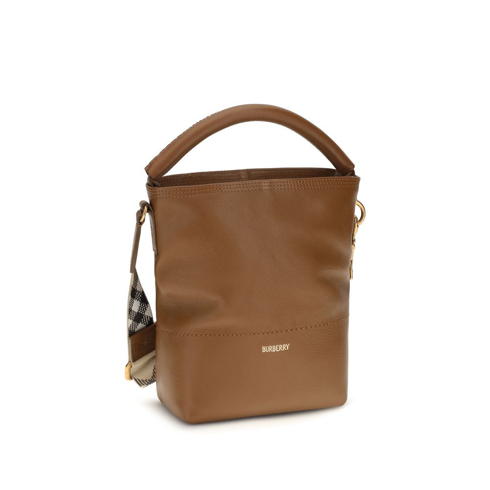 Burberry Braune Kalbsleder Bos Taurus Bucket Bag