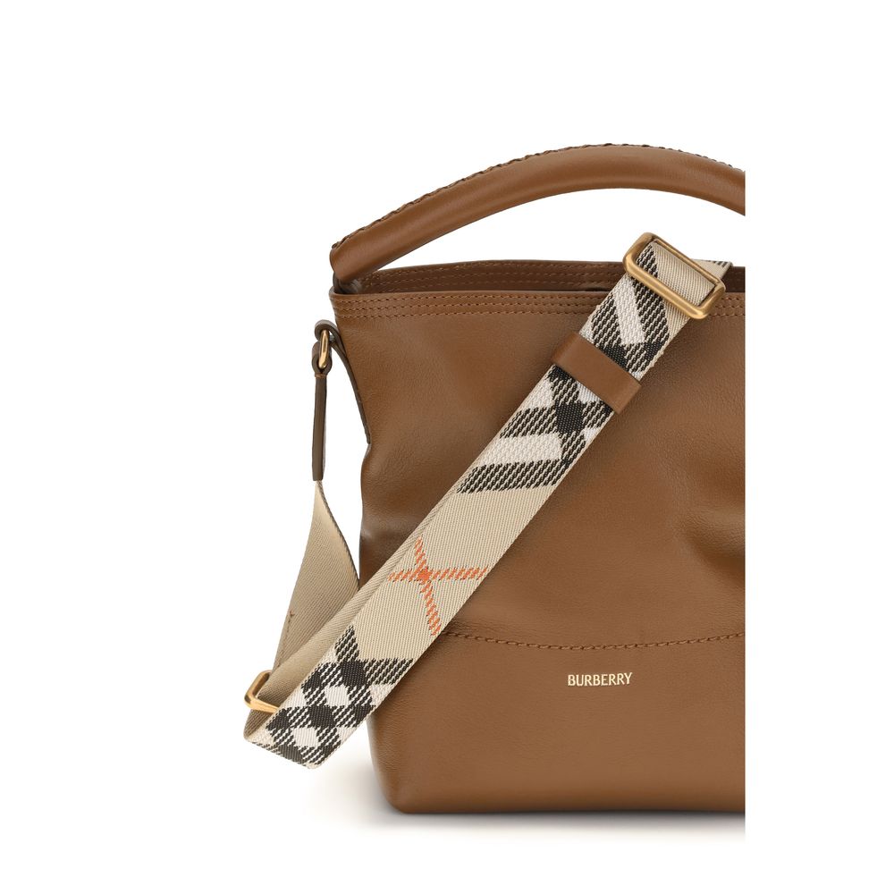 Burberry Braune Kalbsleder Bos Taurus Bucket Bag