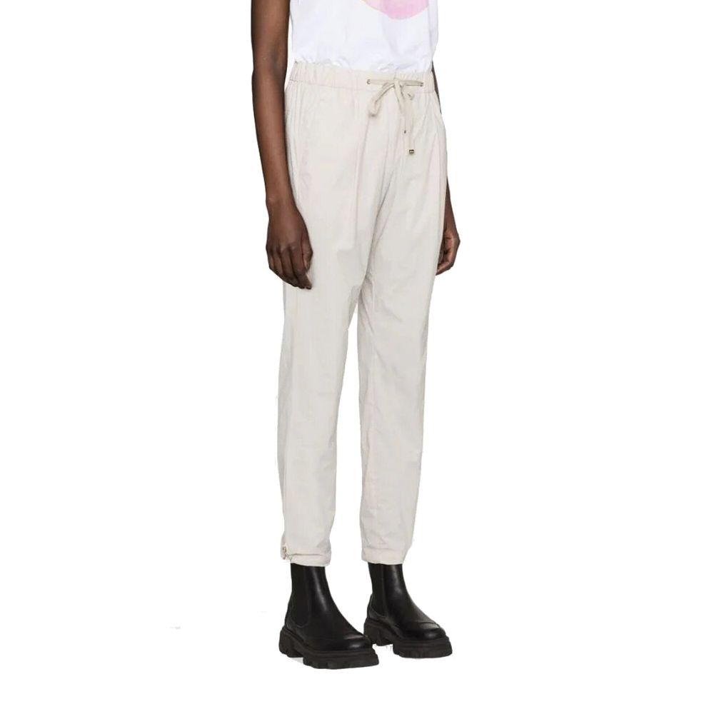 Herno Graue Freizeithose aus Elasthan