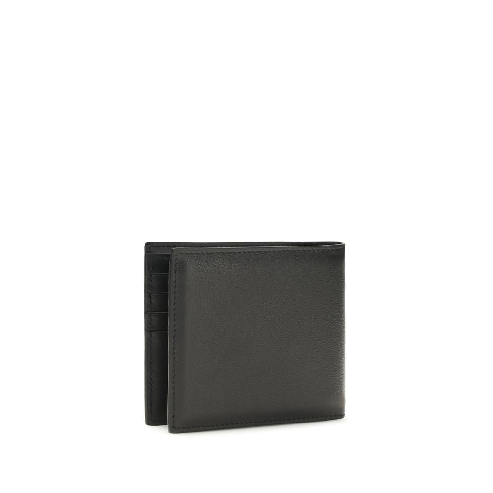 Givenchy Schwarzes Kalbsleder Bos Taurus Portemonnaie