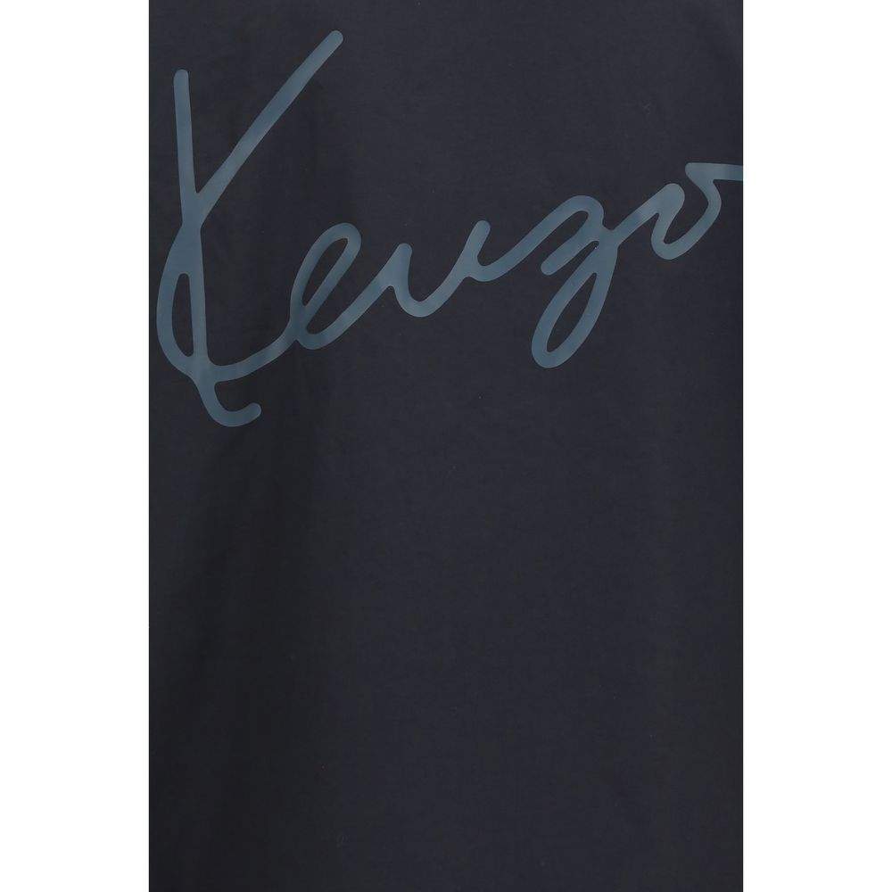 Kenzo Schwarze Baumwolljacke