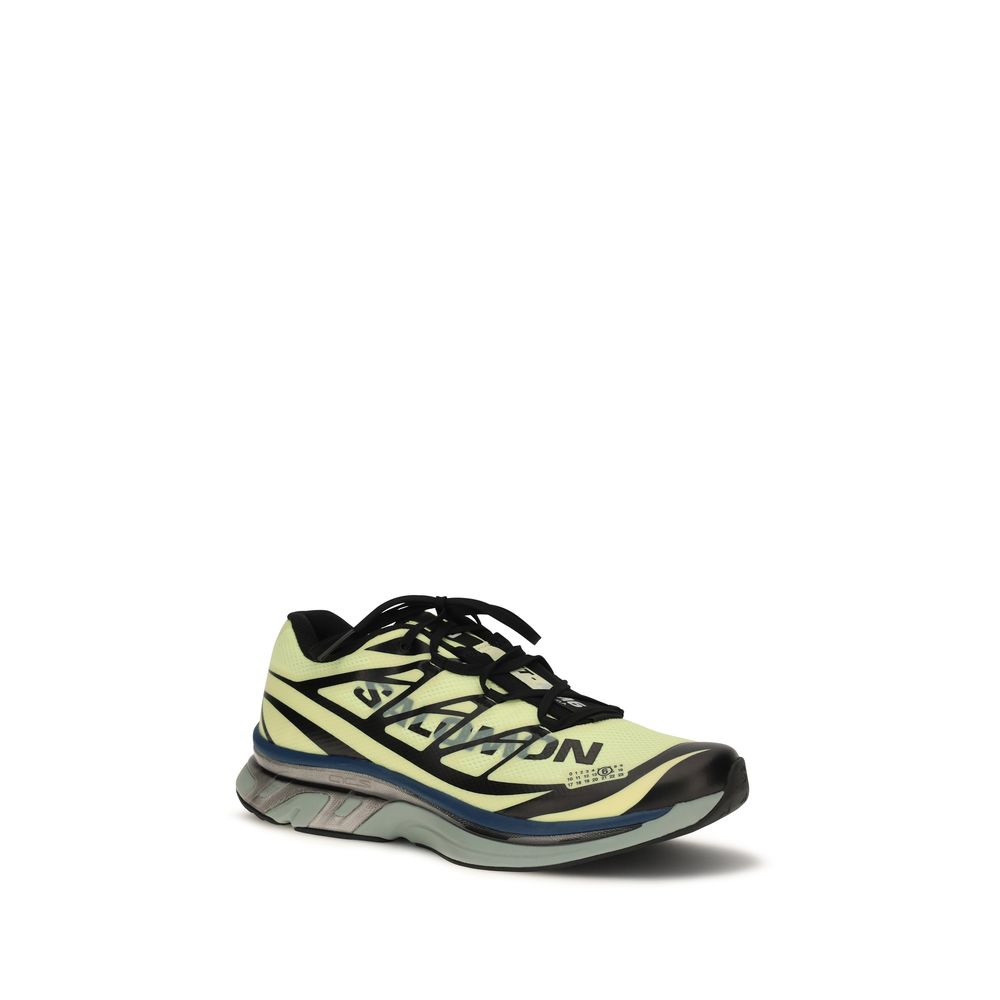 MM6 Schwarze Polyamid-Sneaker für Sport