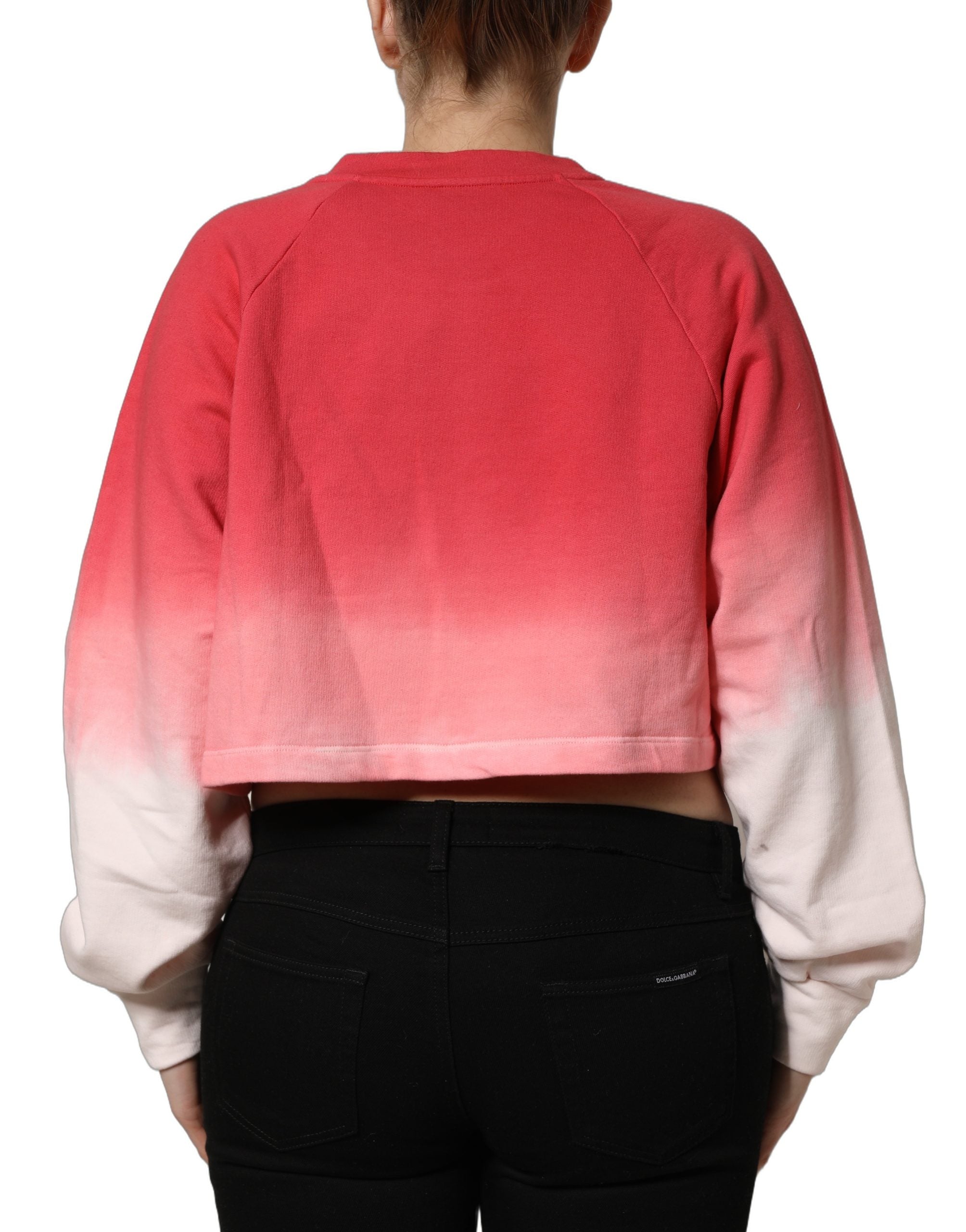 Dolce & Gabbana Multicolor Erdbeerprint Sweatshirt Pullover