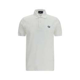 Fred Perry Weißes Poloshirt aus Baumwolle