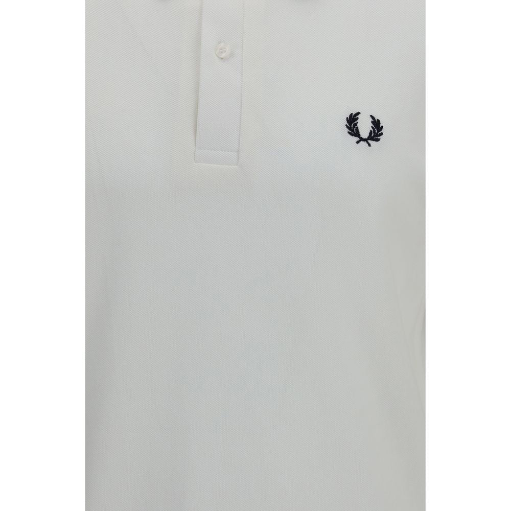 Fred Perry Weißes Poloshirt aus Baumwolle