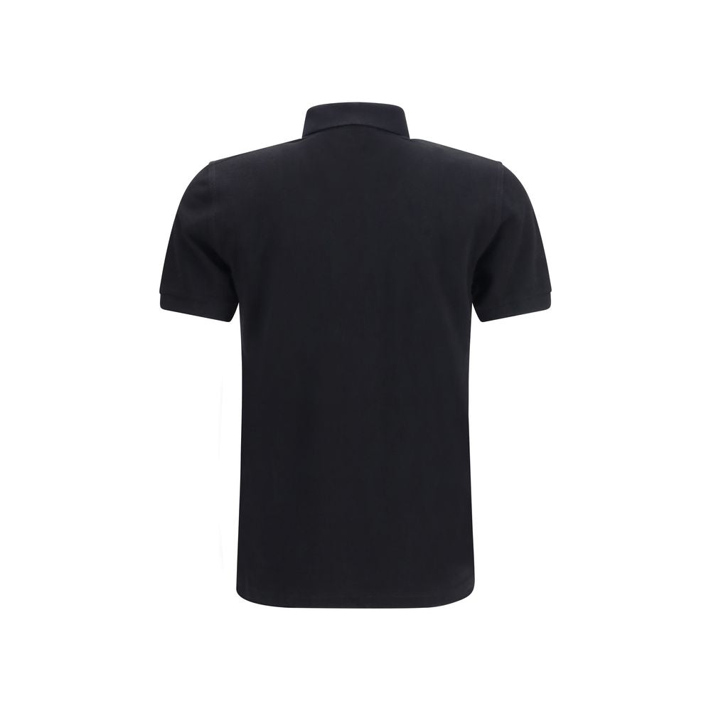 Fred Perry Schwarzes Baumwoll-Poloshirt