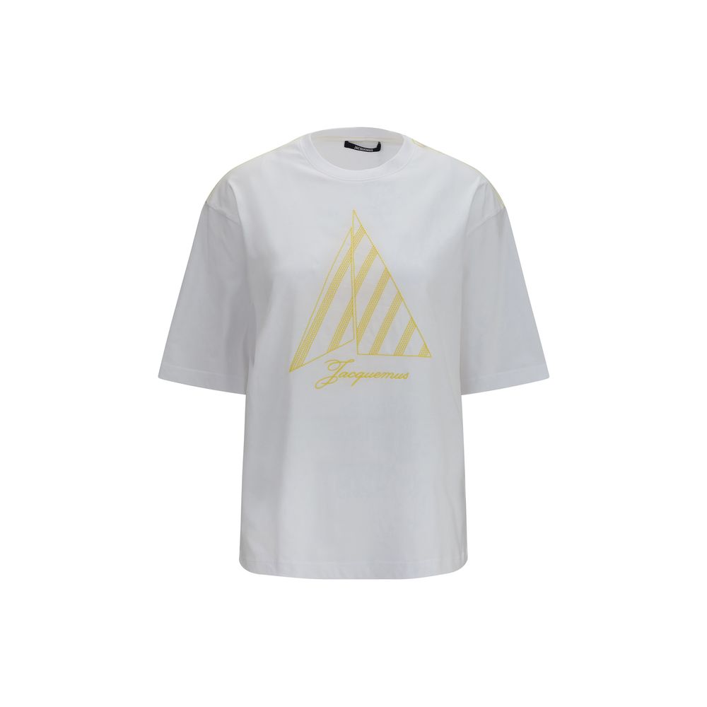 Jacquemus Weißes Baumwoll-T-Shirt