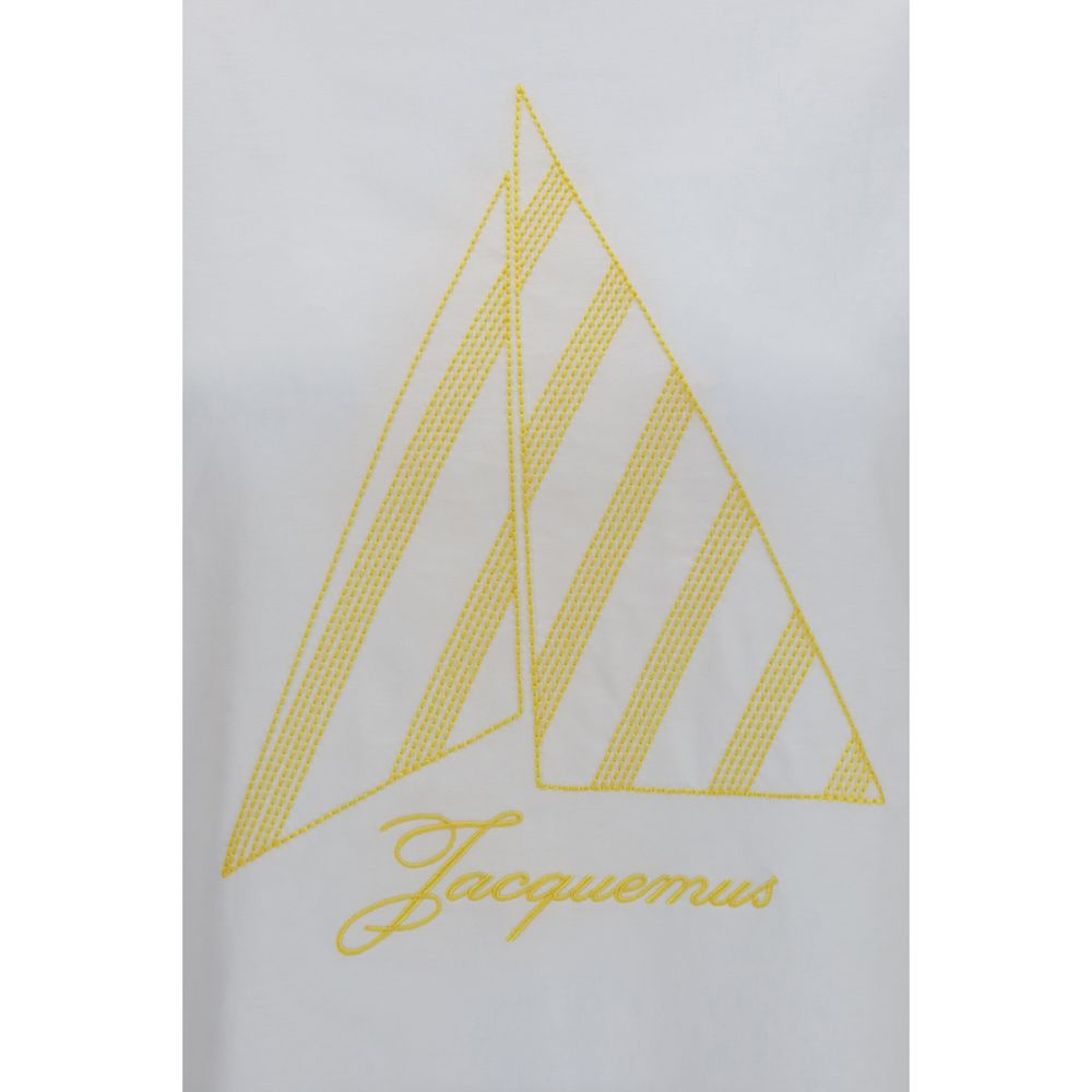 Jacquemus Weißes Baumwoll-T-Shirt