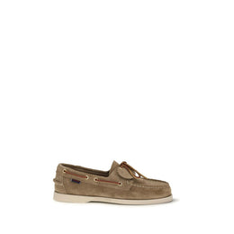Sebago Beige Kalbsleder Bos Taurus Slipper-Loafer
