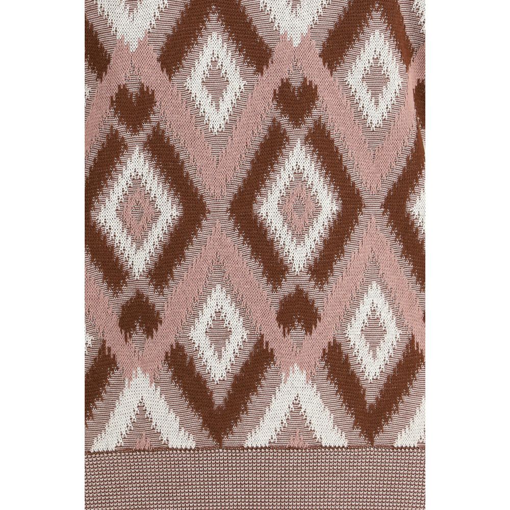 Piacenza Cashmere Mehrfarbiger Baumwollpullover