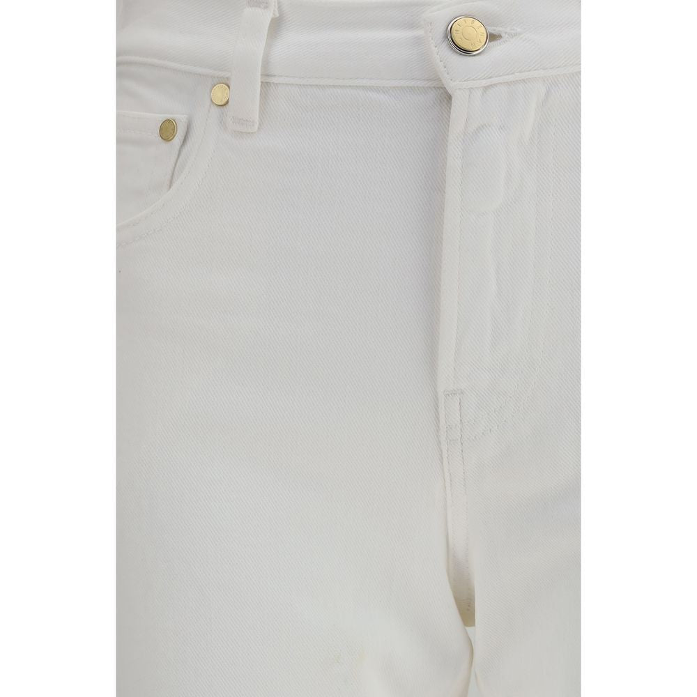 Umit Benan Weiße Slim Fit Jeans aus Baumwolle