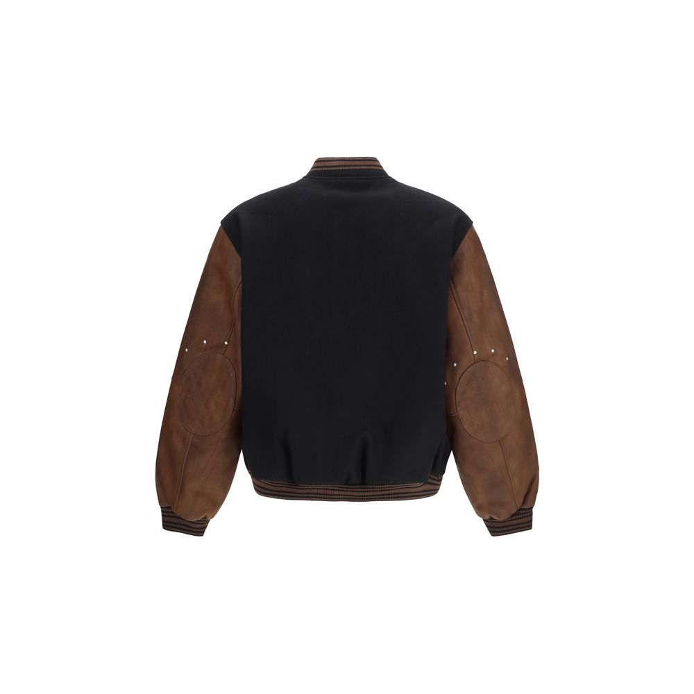 Represent Schwarzer Oves Aries Bomber aus Wolle