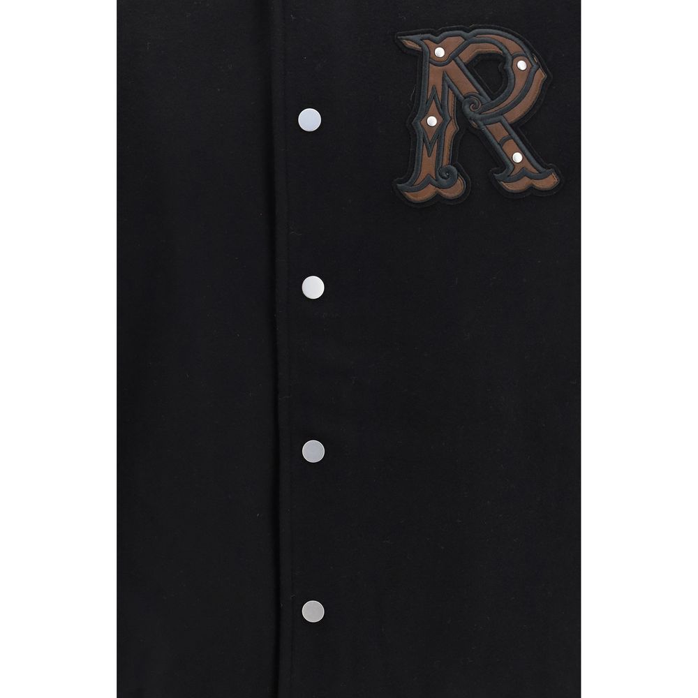 Represent Schwarzer Oves Aries Bomber aus Wolle