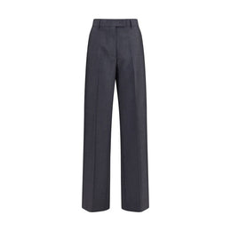 Miu Miu Graue Hose aus Wolle Ovis Aries