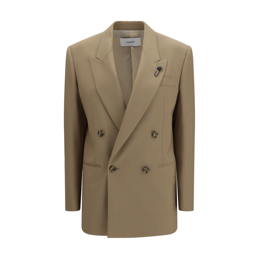 Lardini Beige Woll-Blazer Oves Aries