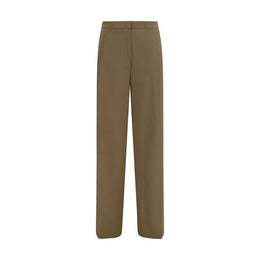 Lardini Braune Hose aus Ovis Aries Wolle Aries