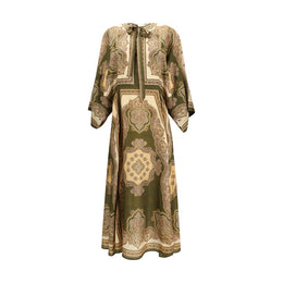 Zimmermann Mehrfarbiges Seiden-Freizeitkleid