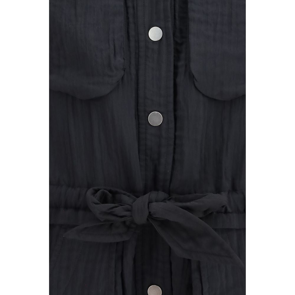 Isabel Marant Étoile Schwarzer Viskose-Jumpsuit