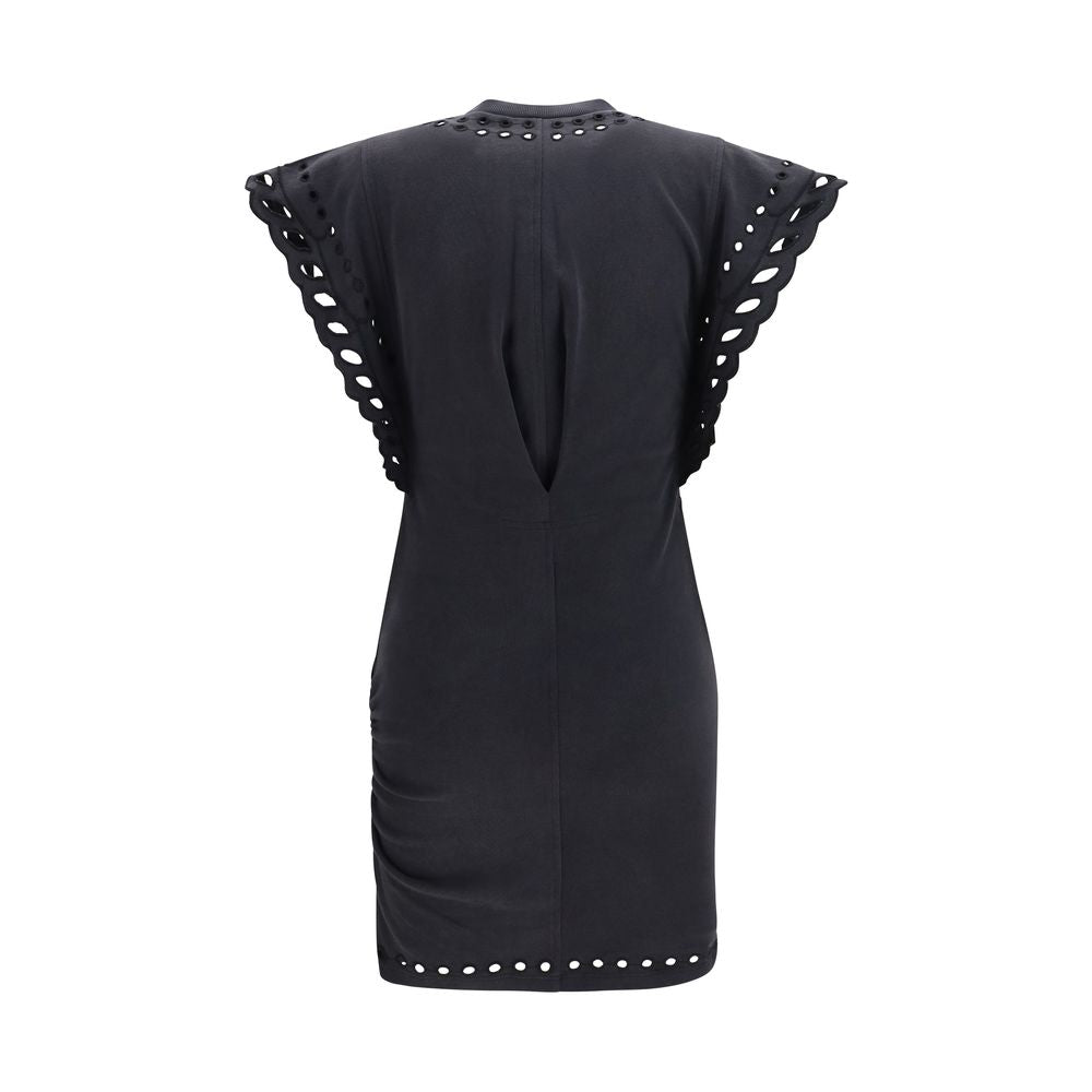 Isabel Marant Étoile Schwarzes Baumwoll-Freizeitkleid