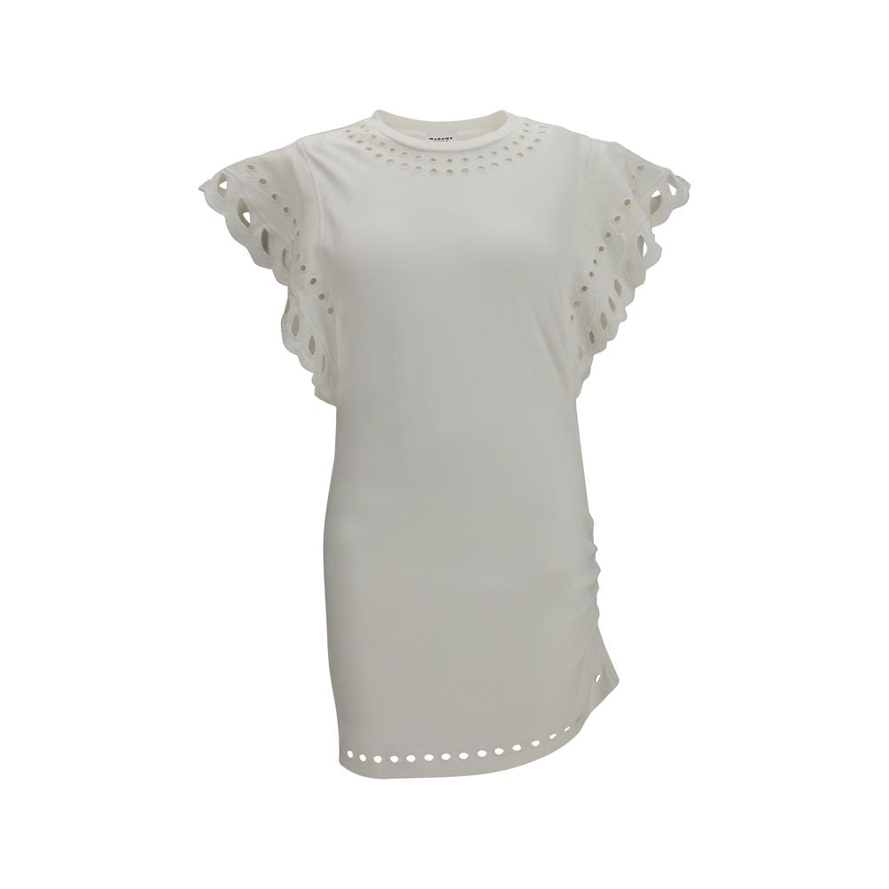Isabel Marant Étoile Weißes Baumwoll-Freizeitkleid