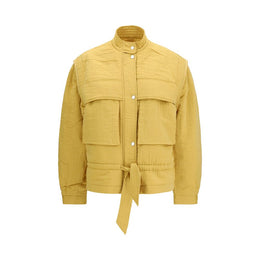 Isabel Marant Étoile Zweifarbige Modal-Jacke in voller Länge