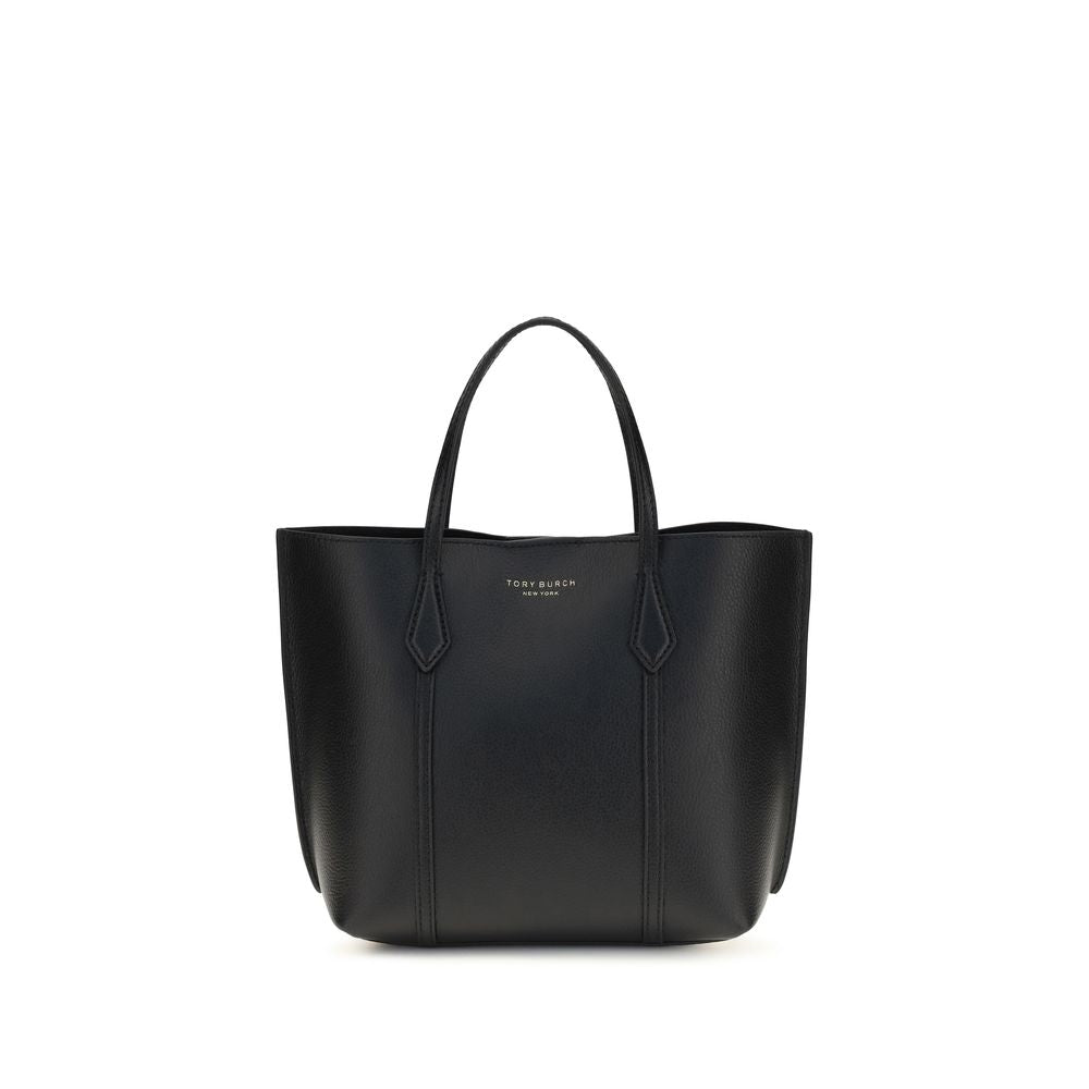 Tory Burch Schwarze Kalbsleder Bos Taurus Handtasche