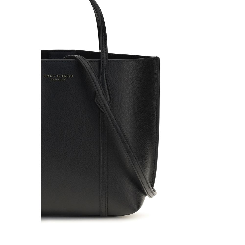Tory Burch Schwarze Kalbsleder Bos Taurus Handtasche