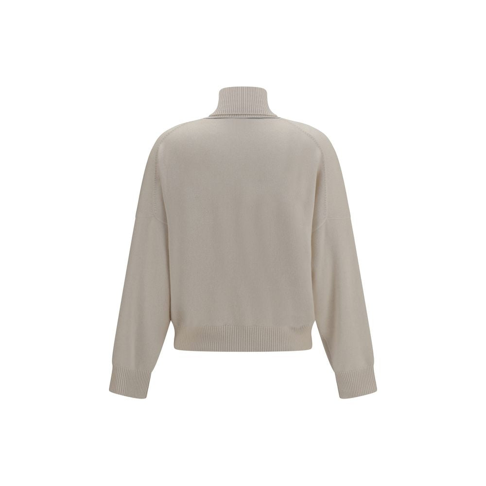 Brunello Cucinelli Beiger Kaschmirpullover