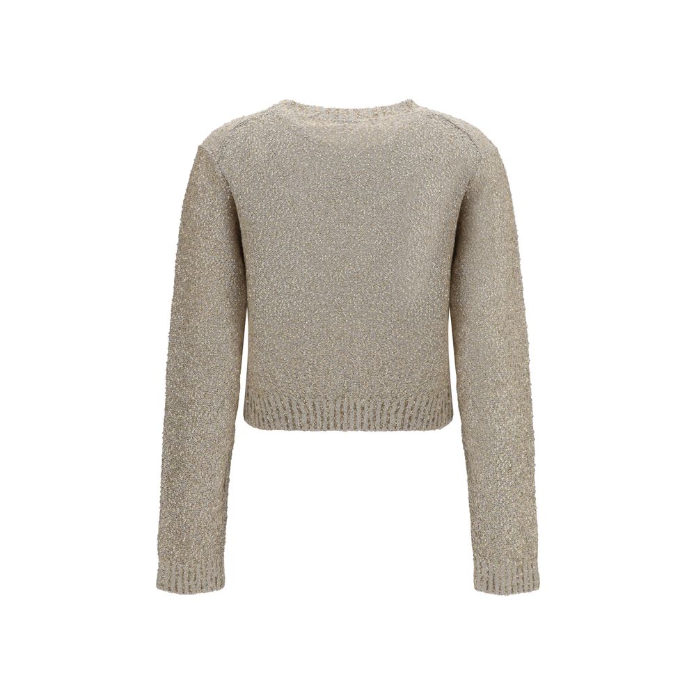 Brunello Cucinelli Beige Leinen Sweatshirt