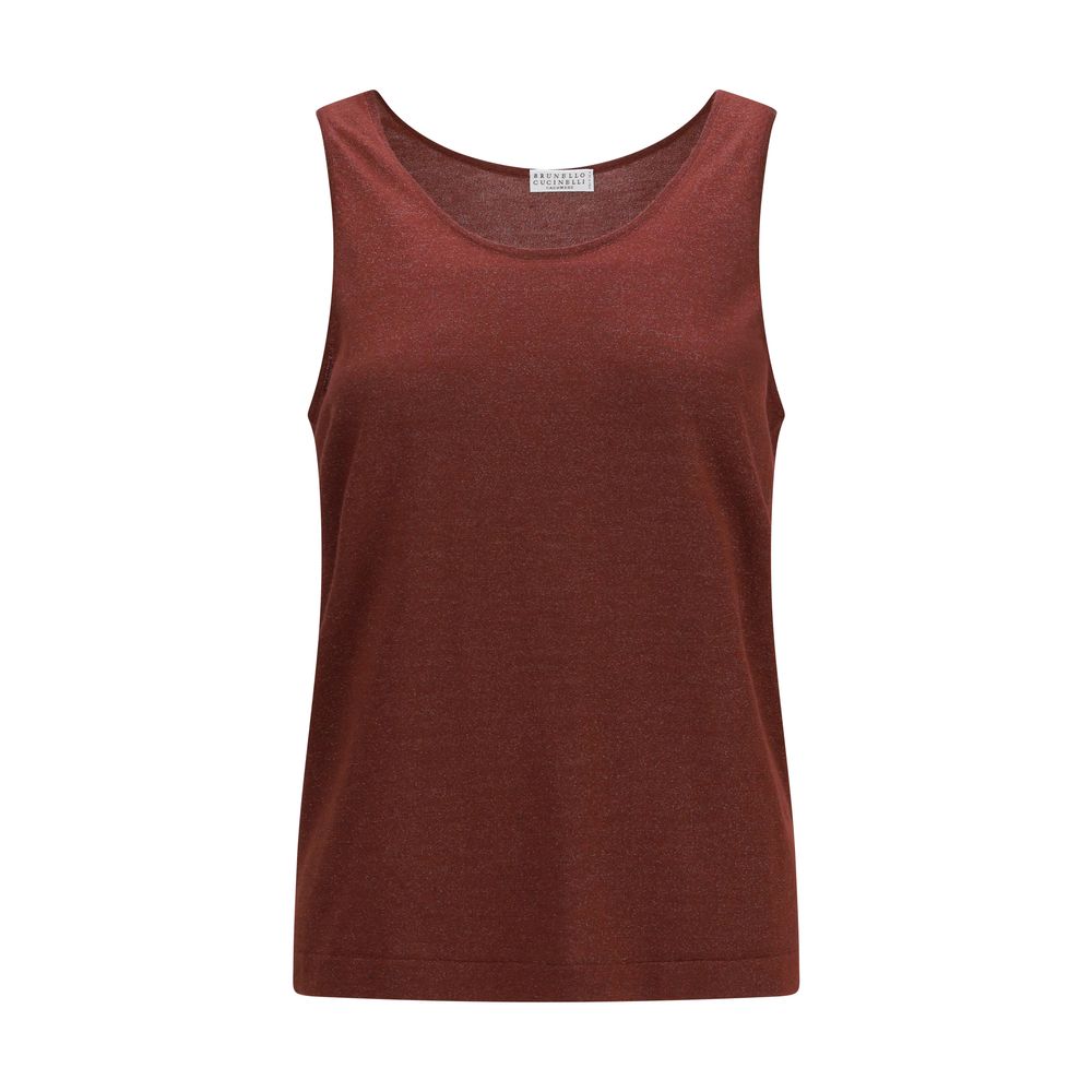 Brunello Cucinelli Mehrfarbige Kaschmir-Tanktops