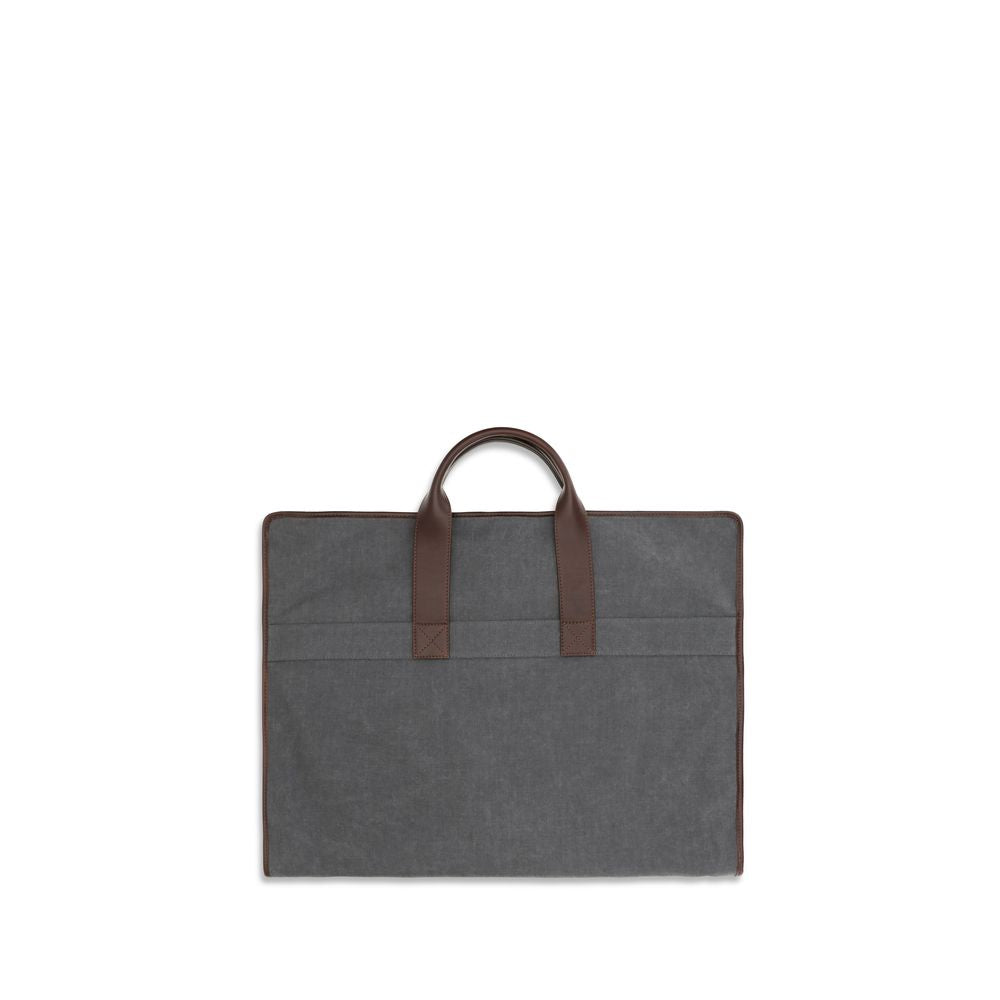 Brunello Cucinelli Graue Polyester Accessoires