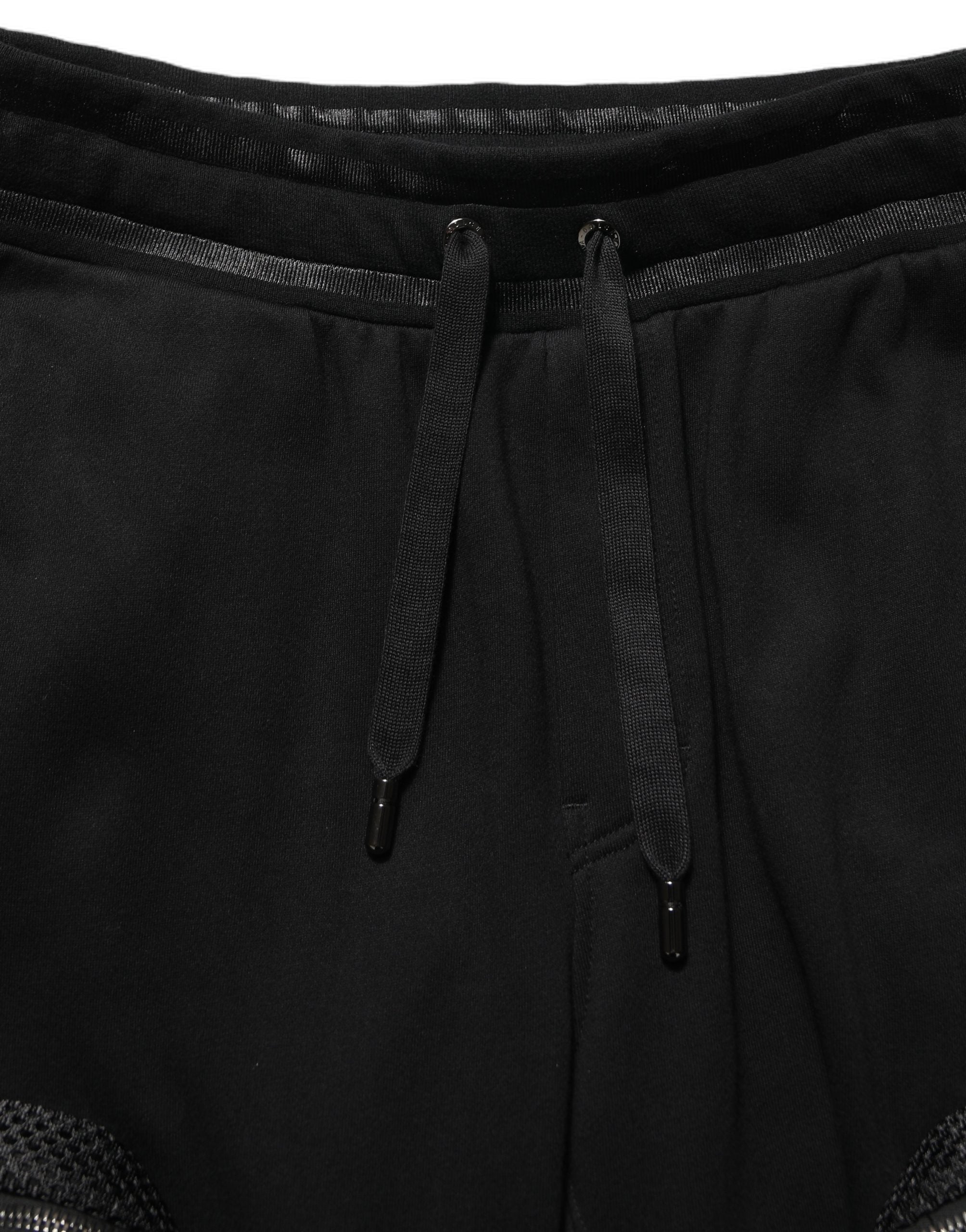 Dolce & Gabbana Schwarze Cargo Jogger Sweatpants mit mittlerer Taille