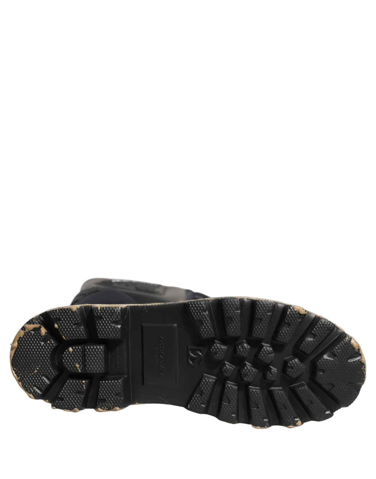 Dolce & Gabbana Schwarze Leder Biker Stiefel Knöchelhoch Herren Schuhe